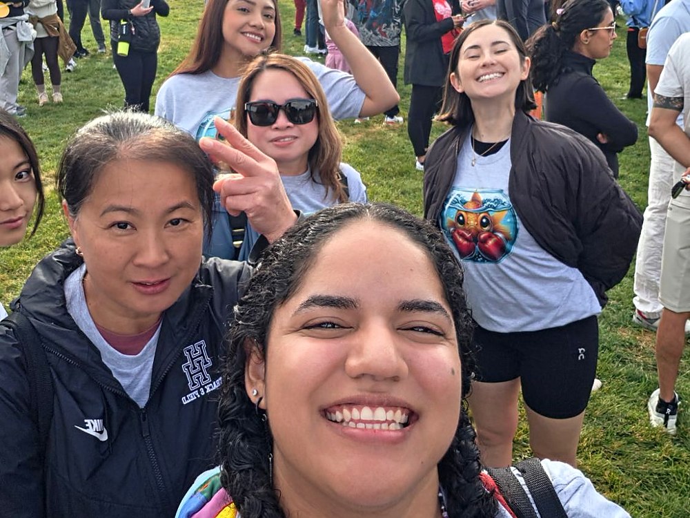 Team members at the Heart Walk