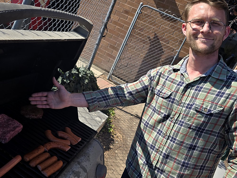 Grilling at the summer BBQ